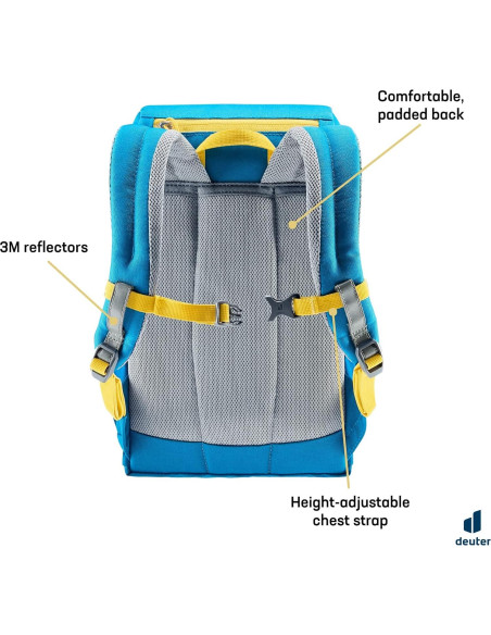 Mochila Infantil Deuter Schmusebar 8L Azure-Lapis Mochila Infantil Deuter Schmusebar 8L Azure-Lapis