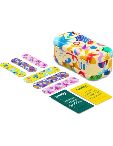 Kit de Primeros Auxilios Welly Quick Fix - 2 Paquetes de Curitas