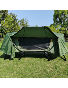 Cama de tienda plegable HI SUYI doble impermeable para camping 2