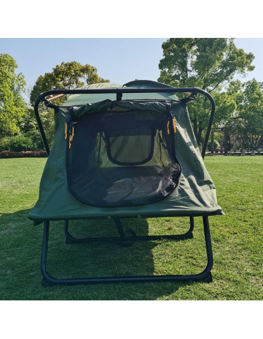 Cama de tienda plegable HI SUYI doble impermeable para camping