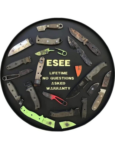 Cuchillo de Supervivencia ESEE 4P - Hoja Fija 22.86 cm