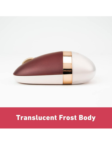Ratón Óptico Inalámbrico Azio IZO Rosa Barroco - Bluetooth 3.0/5.0