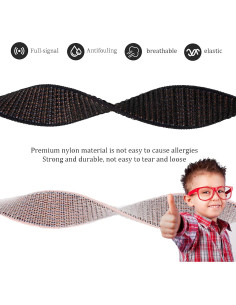 Paquete de 2 pulseras GPS para AirTag Joixxv Rosa y Negro 2