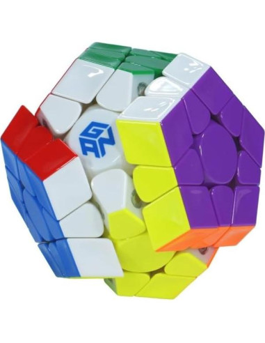 Cubo GAN Megaminx V2 MagLev UV Lado Negro 45g