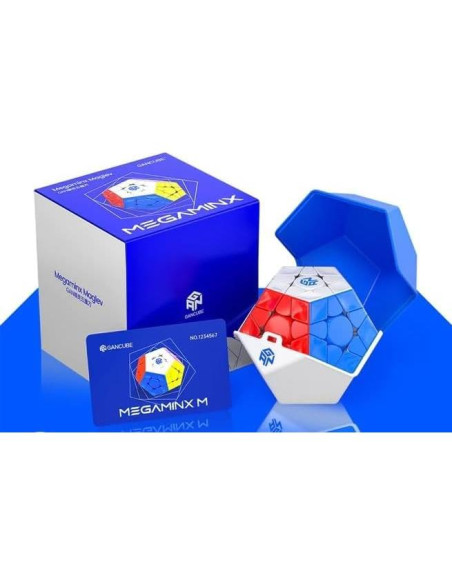 Cubo GAN Megaminx V2 MagLev UV Lado Negro 45g Cubo GAN Megaminx V2 MagLev UV Lado Negro 45g