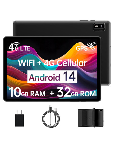 Tableta Android 14 Topsand 10.1" 10GB+32GB SIM GPS 8MP Tableta Android 14 Topsand 10.1" 10GB+32GB SIM GPS 8MP