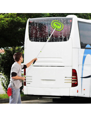 Kit de Lavado de Autos Ordenado con Cepillo de Microfibra 157.5 cm