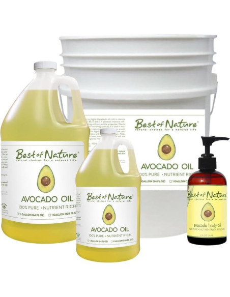 Aceite de Aguacate 100% Lo Mejor de la Naturaleza 1.89L Aceite de Aguacate 100% Lo Mejor de la Naturaleza 1.89L