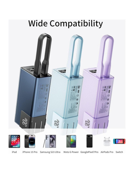 Cargador Portátil Miady 10000mAh con Enchufe Plegable 30W Cargador Portátil Miady 10000mAh con Enchufe Plegable 30W