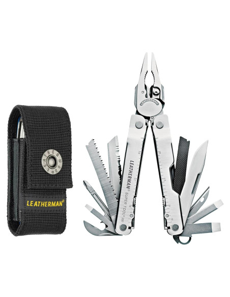 Multiherramienta Leatherman Super Tool 300 - 19 Herramientas, Acero Inoxidable Multiherramienta Leatherman Super Tool 300 - 19 Herramientas, Acero Inoxidable