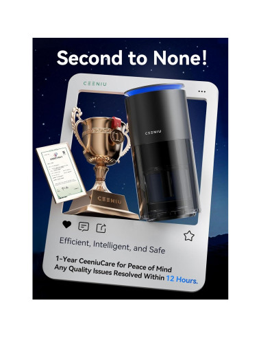 Ambientador de Aire para Auto Ceeniu CF12, Aroma Bosque de Bambú