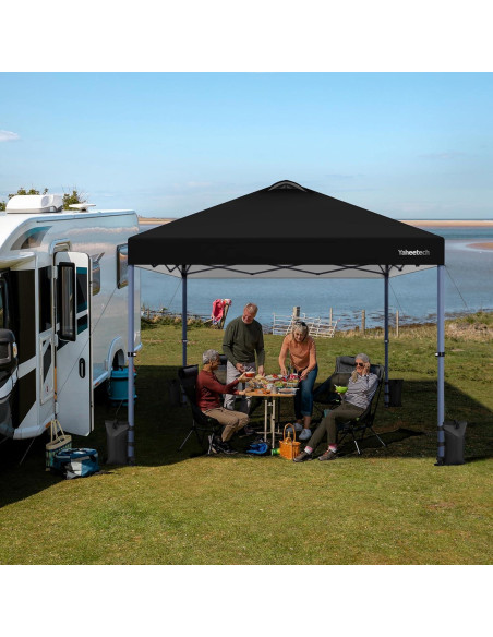 Carpa Plegable Yaheetech 3.05x3.05m Impermeable con Ruedas Carpa Plegable Yaheetech 3.05x3.05m Impermeable con Ruedas