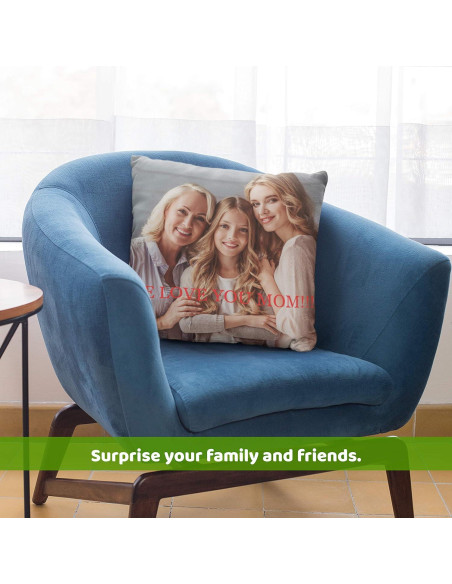 Almohada Personalizada 16x16 cm - Customization Mill - Amor Almohada Personalizada 16x16 cm - Customization Mill - Amor