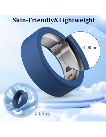 Cubierta de Silicona Antirayaduras YWXTW para Oura Ring 3/4 y Samsung Cubierta de Silicona Antirayaduras YWXTW para Oura Ring 3/4 y Samsung