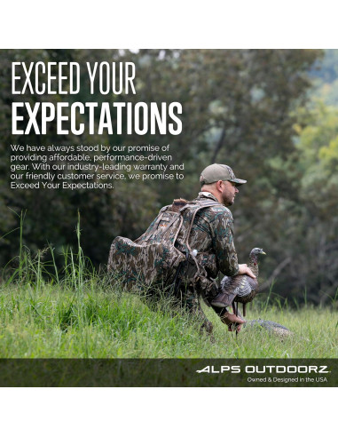 Silla de Caza Plegable ALPS OutdoorZ Vanish Camuflaje