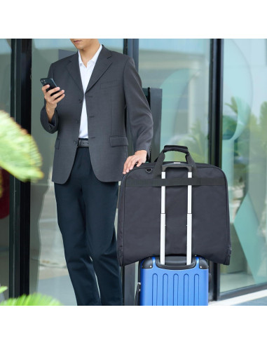 Bolsa de viaje Amazon Basics para trajes y vestidos 109.2 cm negra