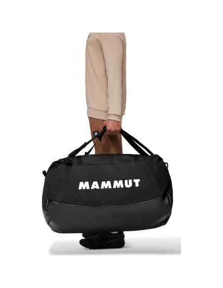 Bolsa de Viaje Mammut 2-Way 140L Negra para Camping Bolsa de Viaje Mammut 2-Way 140L Negra para Camping