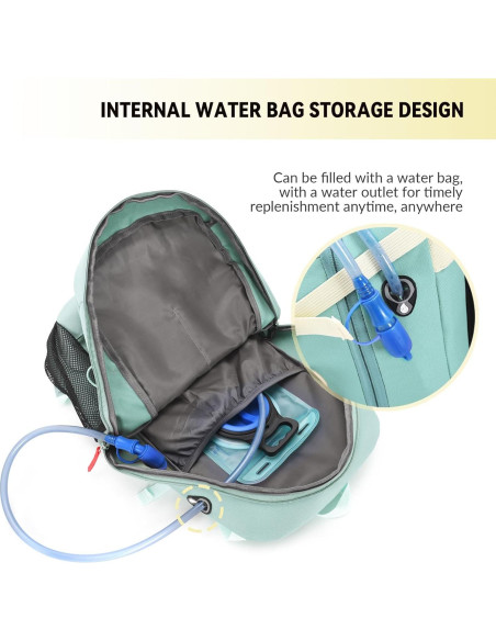 Mochila Impermeable Bseash 40L para Senderismo y Camping Mochila Impermeable Bseash 40L para Senderismo y Camping