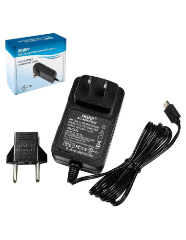 Adaptador de corriente AC HQRP 5V 2.5A Micro USB para Raspberry Pi