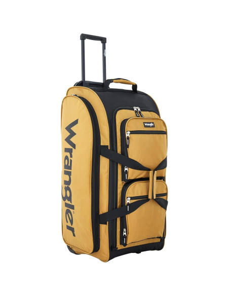 Bolsa de viaje Wrangler Wesley Rolling Duffel 76.2 cm Bolsa de viaje Wrangler Wesley Rolling Duffel 76.2 cm