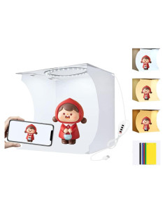 Caja de Luz de Estudio Fotográfico PULUZ 23cm Plegable con 72 LEDs