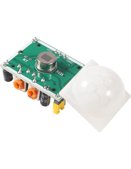 Sensor de Movimiento Infrarrojo PIR DORHEA HC-SR501 32g Sensor de Movimiento Infrarrojo PIR DORHEA HC-SR501 32g