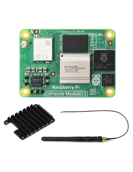 Módulo de Computación Waveshare CM5 con Raspberry Pi 2GB RAM Módulo de Computación Waveshare CM5 con Raspberry Pi 2GB RAM