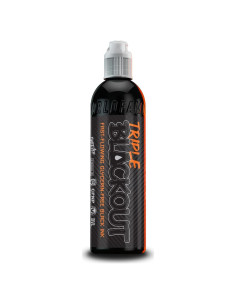 Tinta de Tatuaje Profesional World Famous Triple Blackout 29.57 ml