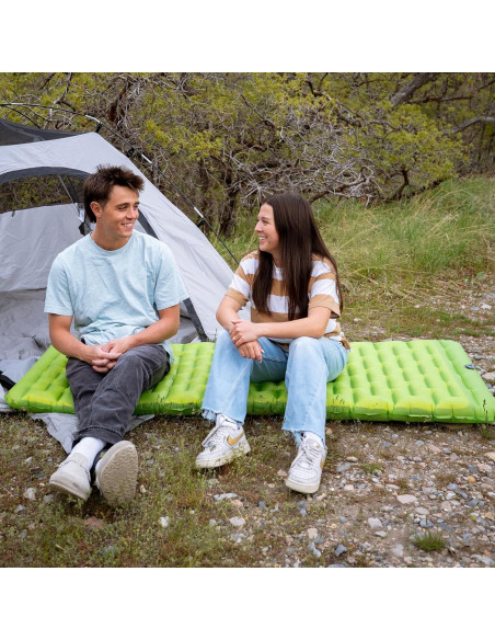 Colchoneta de Camping Inflable ATEPA Aislada R6 182x62cm Colchoneta de Camping Inflable ATEPA Aislada R6 182x62cm