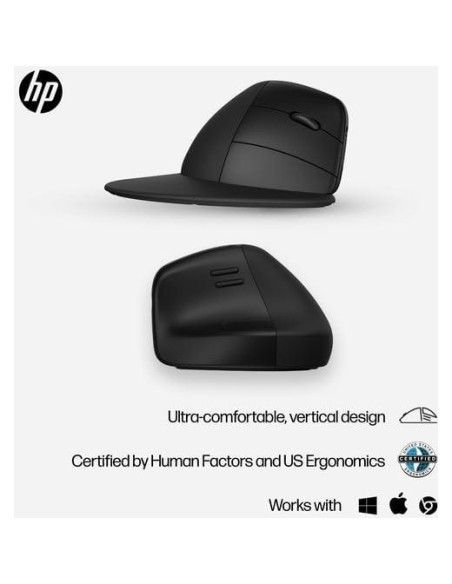 Ratón Vertical Ergonómico HP 920 Inalámbrico Bluetooth 5.3 Ratón Vertical Ergonómico HP 920 Inalámbrico Bluetooth 5.3