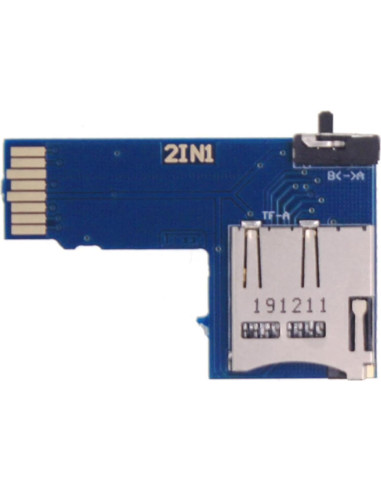 Adaptador de tarjeta TF dual ZEZEFUFU para Raspberry Pi