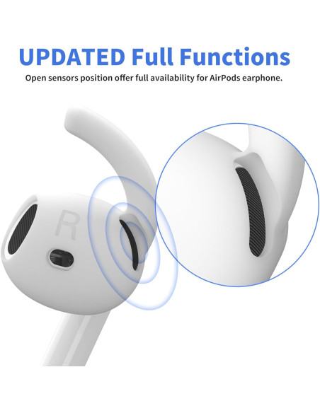 Ganchos para Orejas DamonLight para AirPods 4ta Generación - Antideslizantes Ganchos para Orejas DamonLight para AirPods 4ta Generación - Antideslizantes