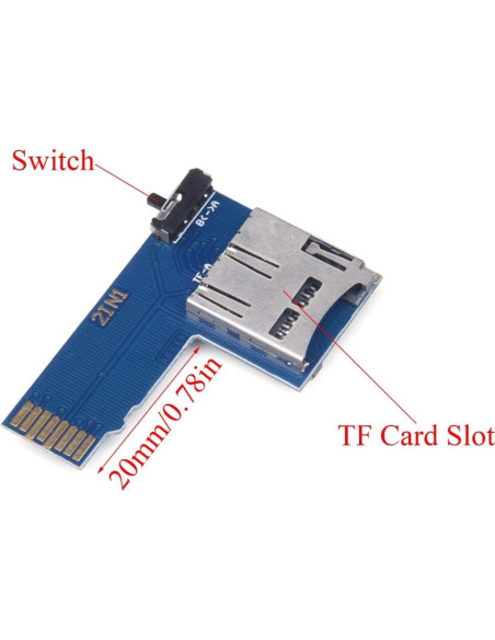 Adaptador de tarjeta TF dual ZEZEFUFU para Raspberry Pi Adaptador de tarjeta TF dual ZEZEFUFU para Raspberry Pi