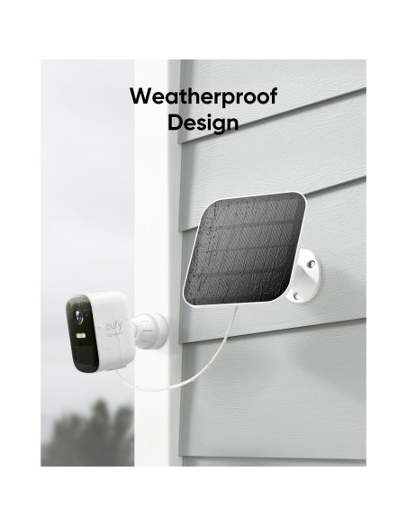 Cámara de Seguridad Inalámbrica eufyCam 2C con Panel Solar 2W Cámara de Seguridad Inalámbrica eufyCam 2C con Panel Solar 2W