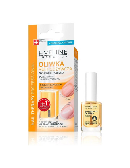 Aceite Multi-Nutritivo para Cutículas y Uñas Eveline 54g Aceite Multi-Nutritivo para Cutículas y Uñas Eveline 54g
