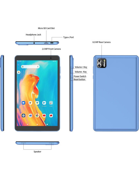 Tableta Android 8 Pulgadas NEWISION L8 8GB RAM 64GB ROM Tableta Android 8 Pulgadas NEWISION L8 8GB RAM 64GB ROM