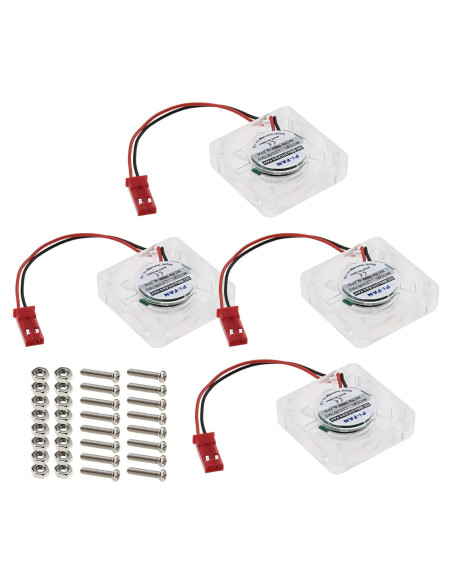Ventilador de Enfriamiento 30x30mm Micro Traders 5V LED Azul Ventilador de Enfriamiento 30x30mm Micro Traders 5V LED Azul
