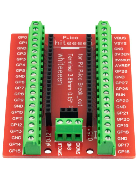 Placa de Expansión 43 Pines 3.81mm para Raspberry Pi Pico - 2 Piezas Placa de Expansión 43 Pines 3.81mm para Raspberry Pi Pico - 2 Piezas