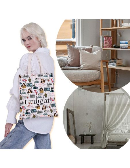Bolsa Tote VAMSII Crepúsculo 40x35 cm para Maquillaje Bolsa Tote VAMSII Crepúsculo 40x35 cm para Maquillaje
