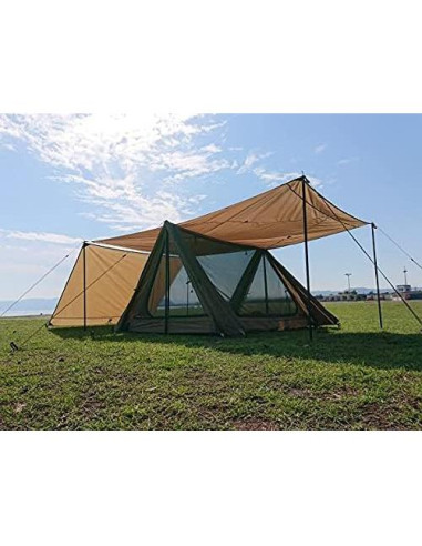 Huella de Carpa Impermeable OneTigris 206x165 cm Nylon