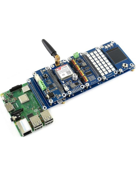 Kit de Expansión I/O XYG-Raspberry Pi Stack HAT 5x2x20 pines Kit de Expansión I/O XYG-Raspberry Pi Stack HAT 5x2x20 pines