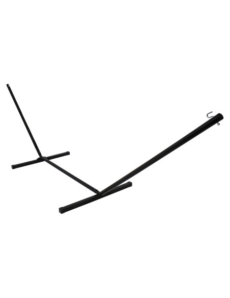 Soporte de Hamaca de Acero Sunnydaze 3.66m Negro 158.76kg Soporte de Hamaca de Acero Sunnydaze 3.66m Negro 158.76kg