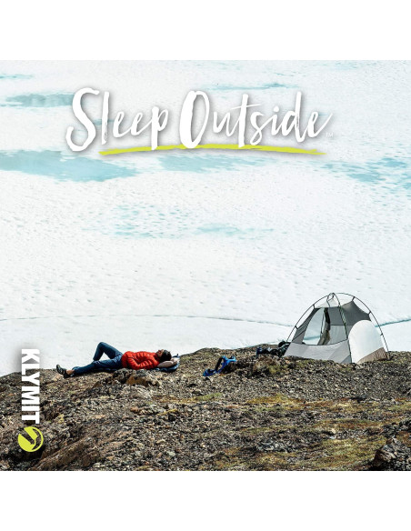 Almohada Inflable Klymit X Gris para Viaje y Camping Almohada Inflable Klymit X Gris para Viaje y Camping