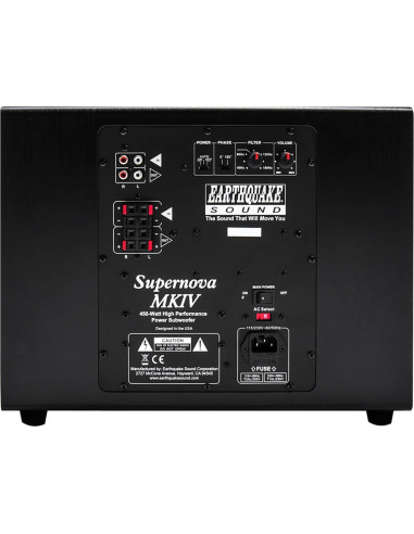 Subwoofer Potenciado Earthquake Supernova MKIV-10 450W