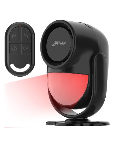 Alarma de Movimiento CPVAN 125dB con Control Remoto 100m