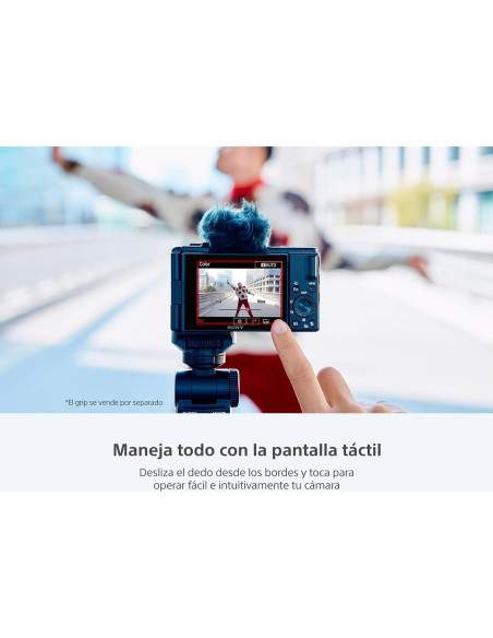 Cámara Sony ZV-1 II para Vloggers - Sensor 1" y Lente 18-50mm Cámara Sony ZV-1 II para Vloggers - Sensor 1" y Lente 18-50mm