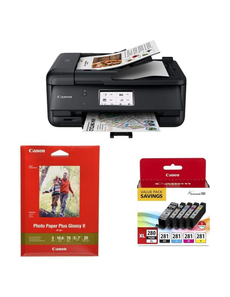 Impresora Todo-en-Uno Canon TR8620a Inalámbrica con Tinta y Papel Impresora Todo-en-Uno Canon TR8620a Inalámbrica con Tinta y Papel