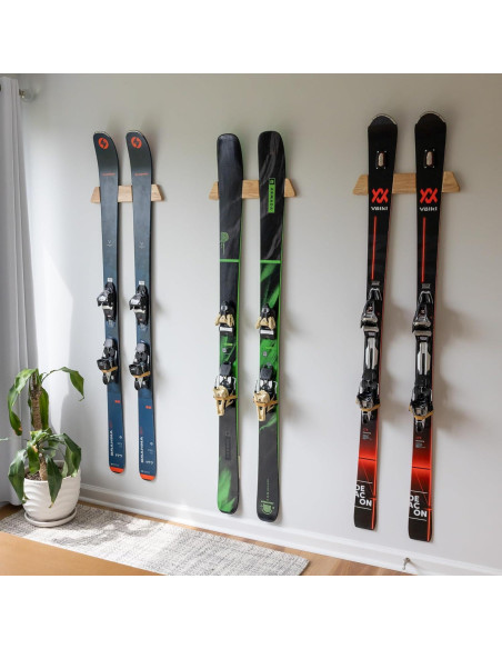 Soporte Vertical de Madera para Esquís StoreYourBoard - 22.68 kg Soporte Vertical de Madera para Esquís StoreYourBoard - 22.68 kg