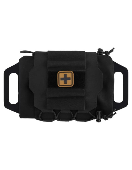 Bolsa de Primeros Auxilios Molle LIVANS 0137 Negra 2 Compartimentos Bolsa de Primeros Auxilios Molle LIVANS 0137 Negra 2 Compartimentos
