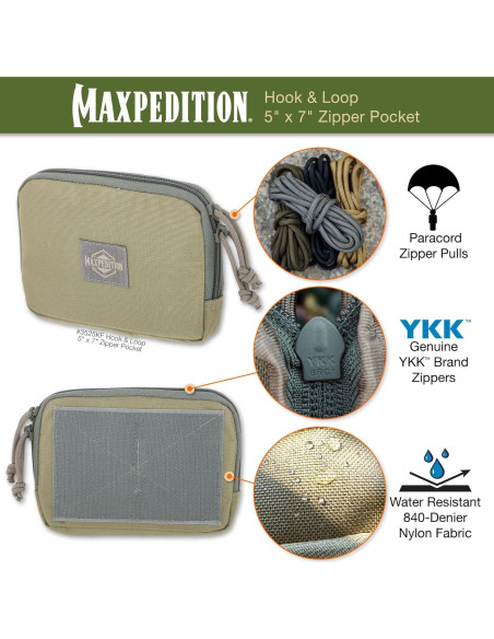 Cartera Maxpedition Spartan Hombre Nylon 17.8x12.7cm Caqui Cartera Maxpedition Spartan Hombre Nylon 17.8x12.7cm Caqui